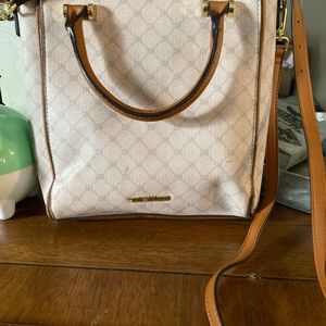 Steve Madden crossbody purse, small too medium size and brown